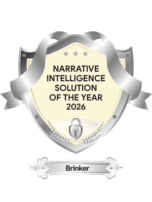 Narrative Intelligence Solution of the year 2026